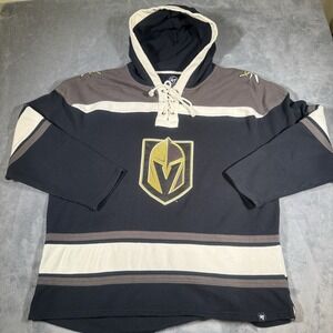 Vegas Golden Knights '47 Hoodie Men's 3XL Black NHL Hockey Pullover Sweatshirt